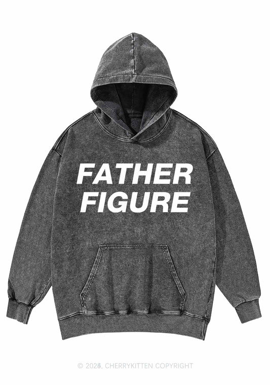 Father Figure Y2K Washed Hoodie Cherrykitten