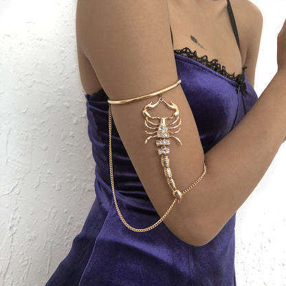 Gothic Scorpion Arm Rings