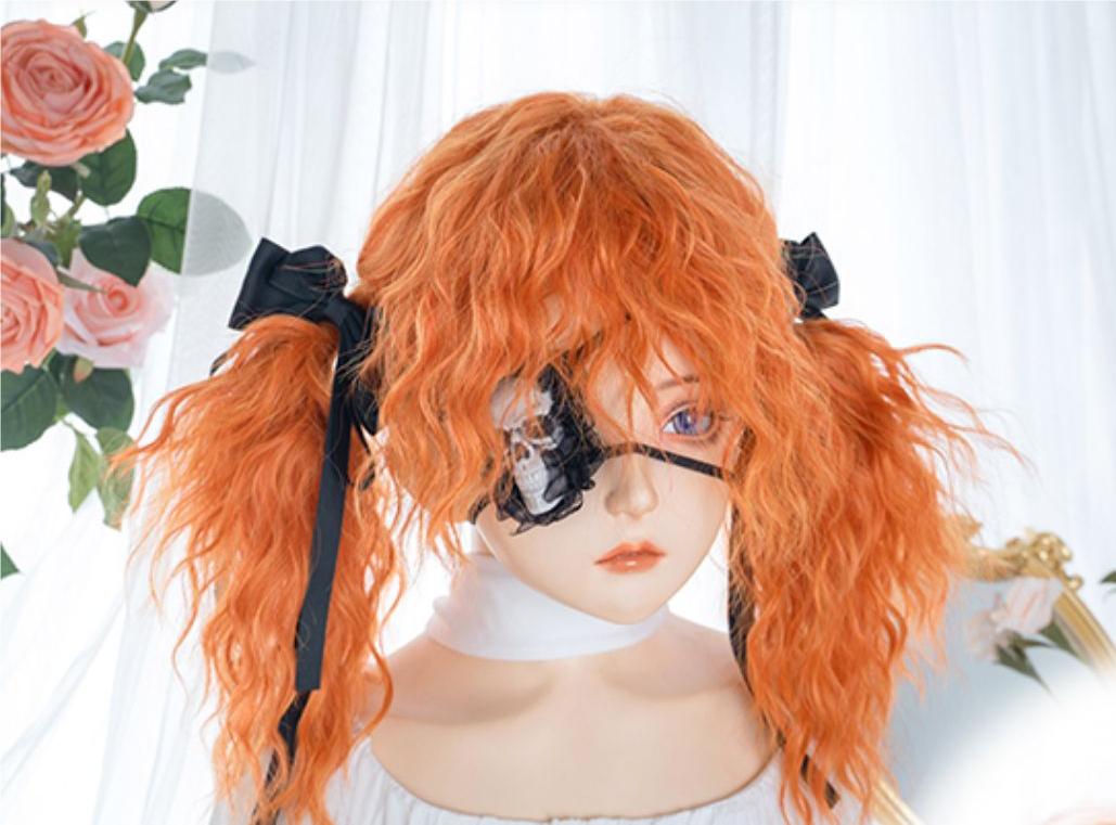 Curly Ginger Halloween Cosplay Wig