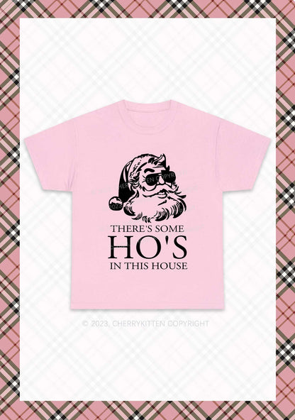 There's Some HO'S In This House Christmas Chunky Shirt Cherrykitten