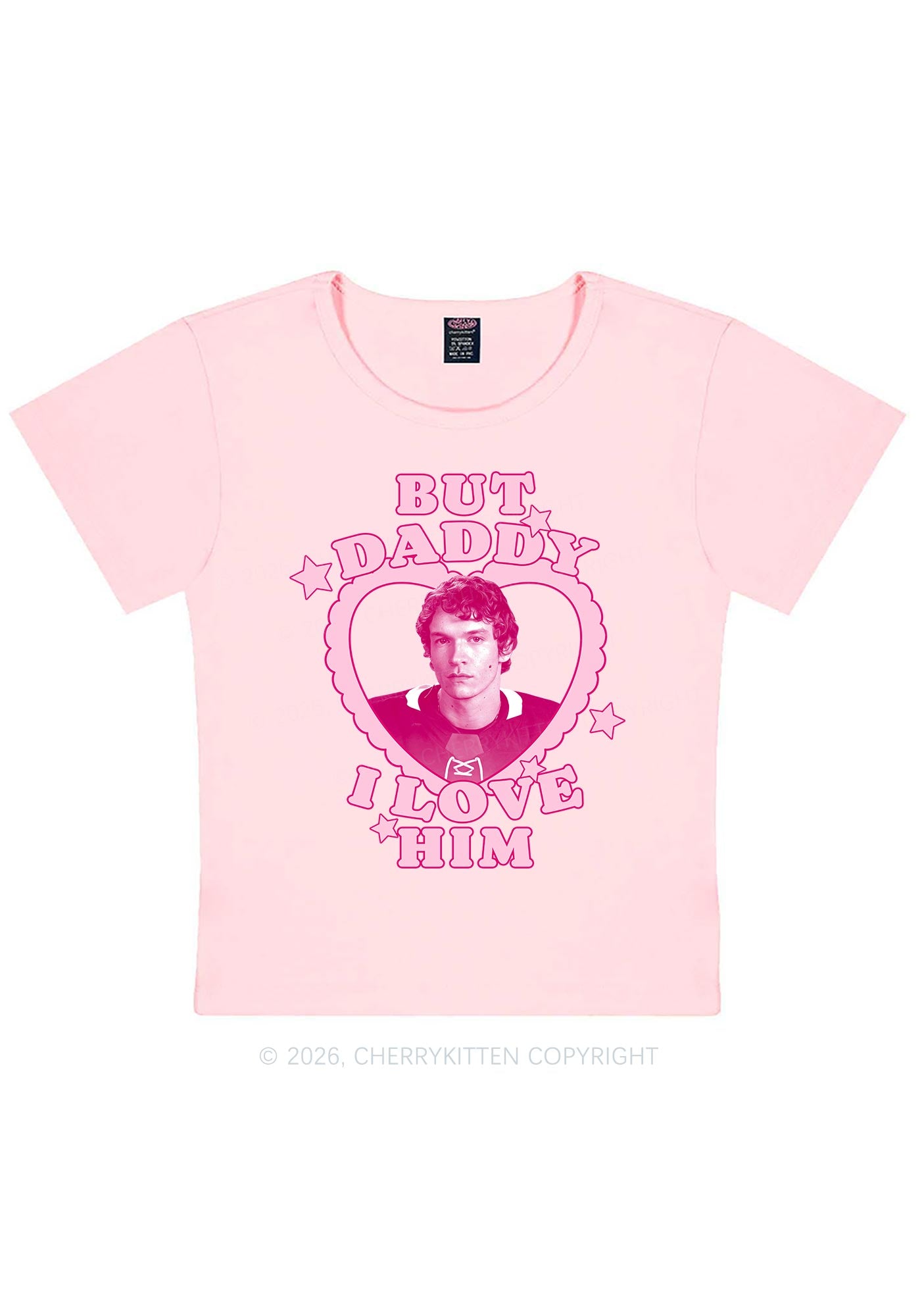 But Daddy I Love CS Y2K Baby Tee Cherrykitten