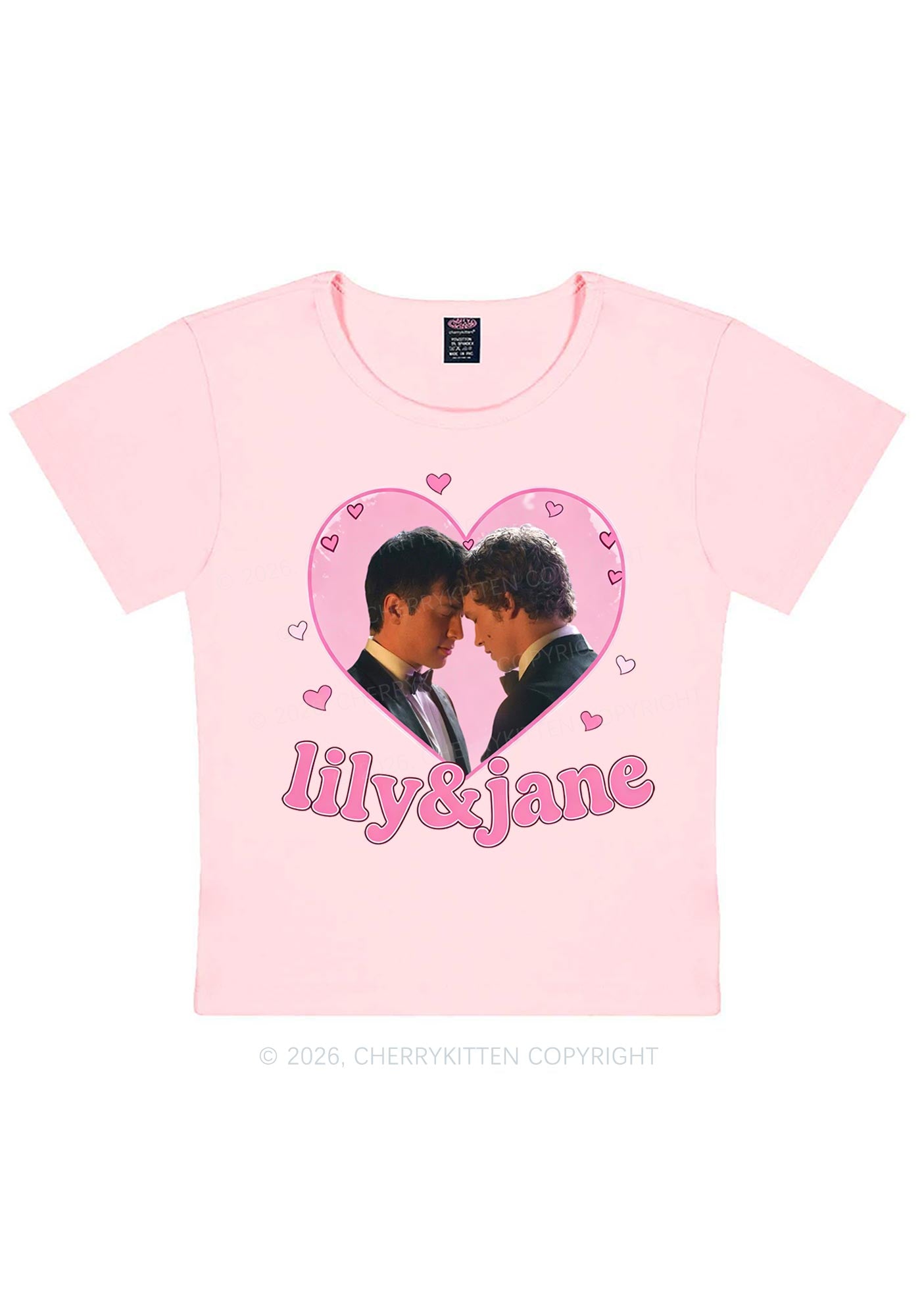 Lily And Jane HR Y2K Baby Tee Cherrykitten