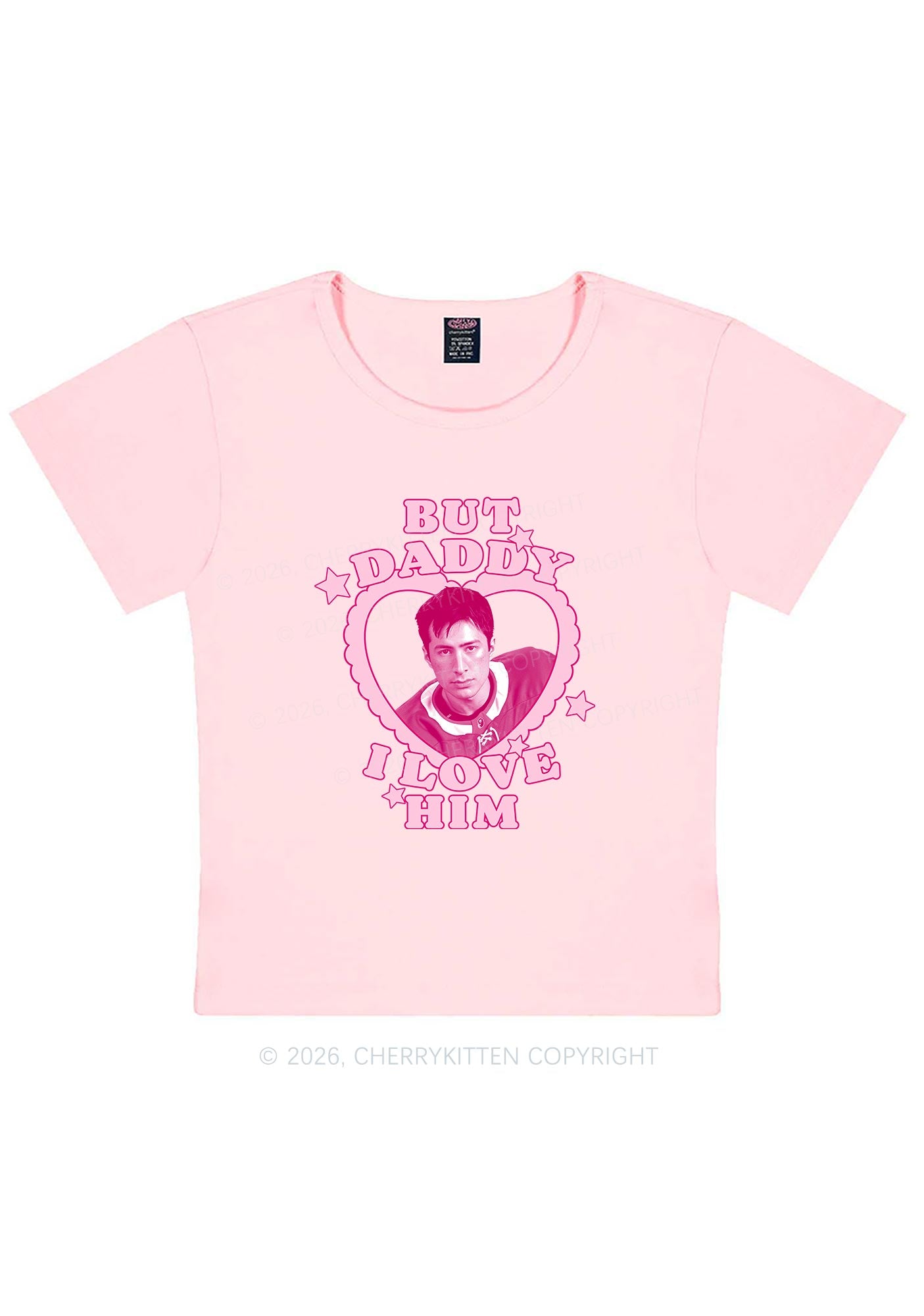 But Daddy I Love HW Y2K Baby Tee Cherrykitten