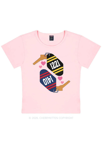 Retro Key Tag HR Y2K Baby Tee Cherrykitten