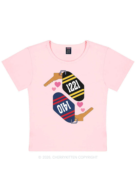 Retro Key Tag HR Y2K Baby Tee Cherrykitten