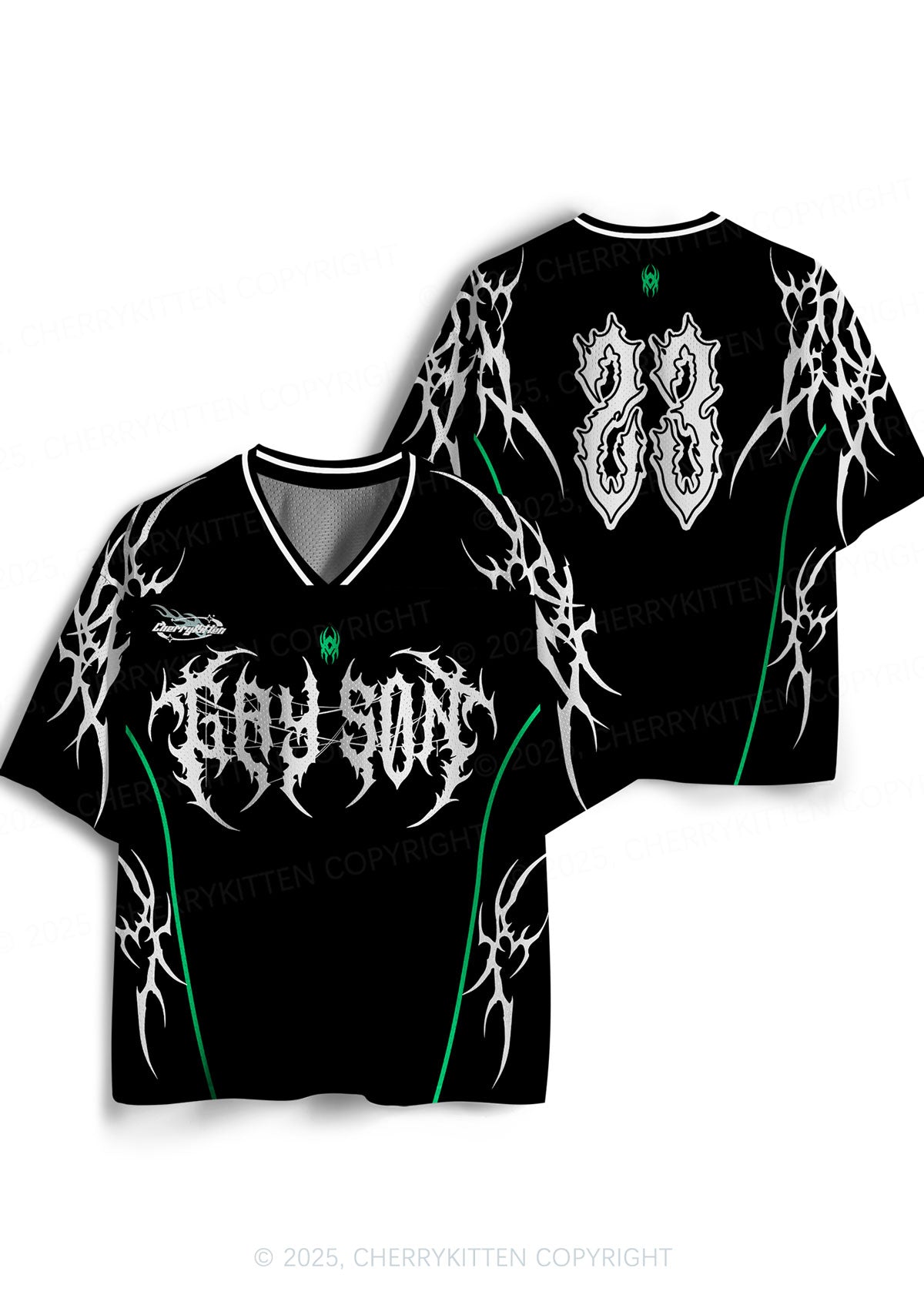 Custom Black Gay Son Pride Y2K Sport Jersey Shirts Cherrykitten