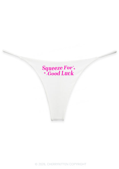 Squeeze For Good Luck Y2K Bikini String Thong Cherrykitten