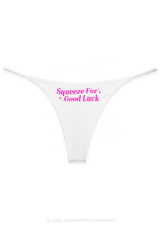 Squeeze For Good Luck Y2K Bikini String Thong Cherrykitten