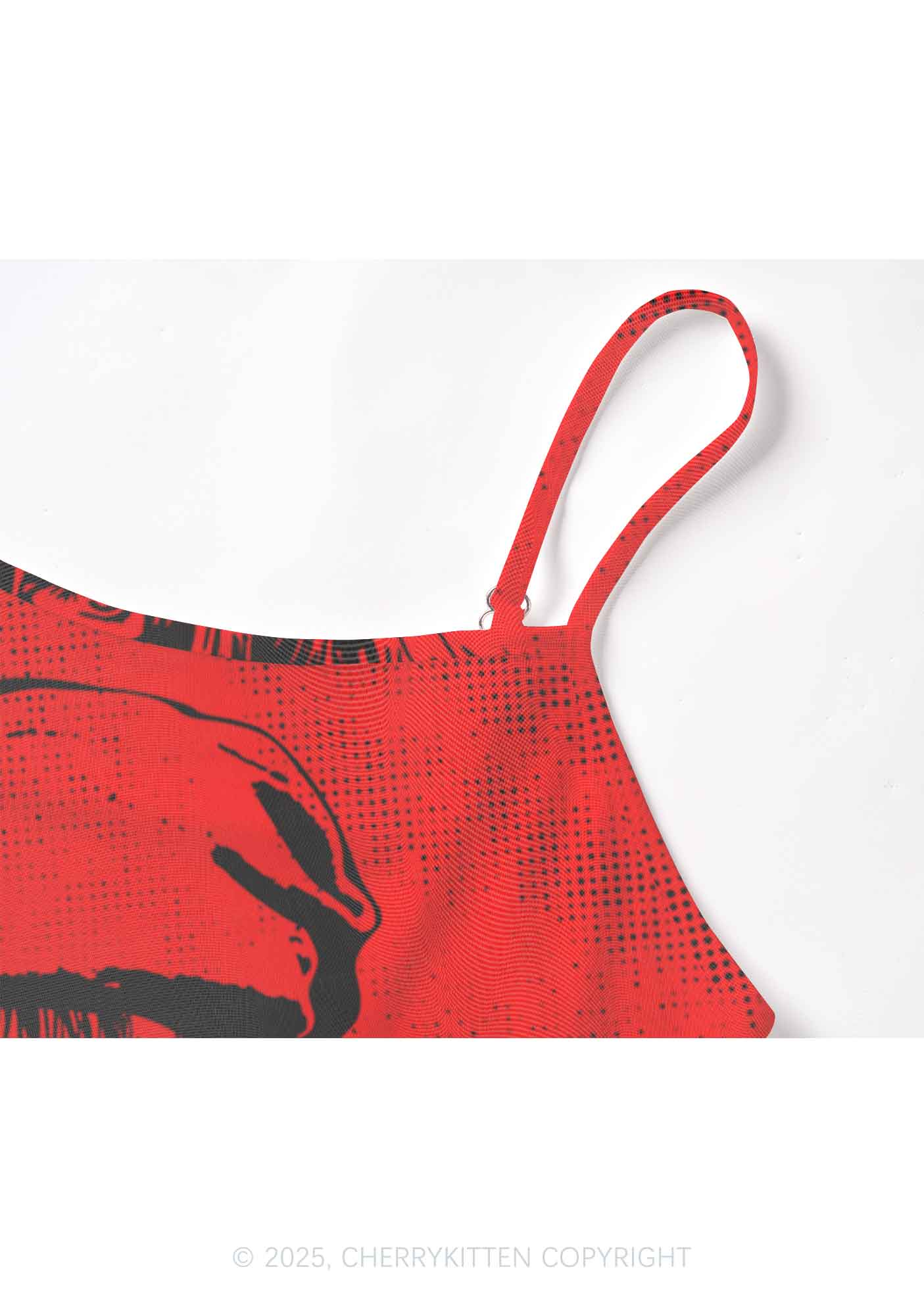 Neon Shot Y2K Mesh Cami Tank Cherrykitten