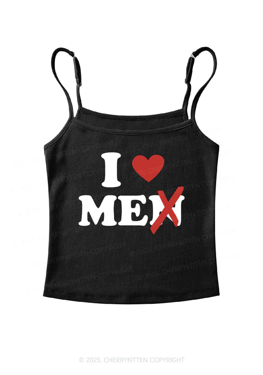 Love Me Not Men Y2K Spaghetti Strap Cami Cherrykitten