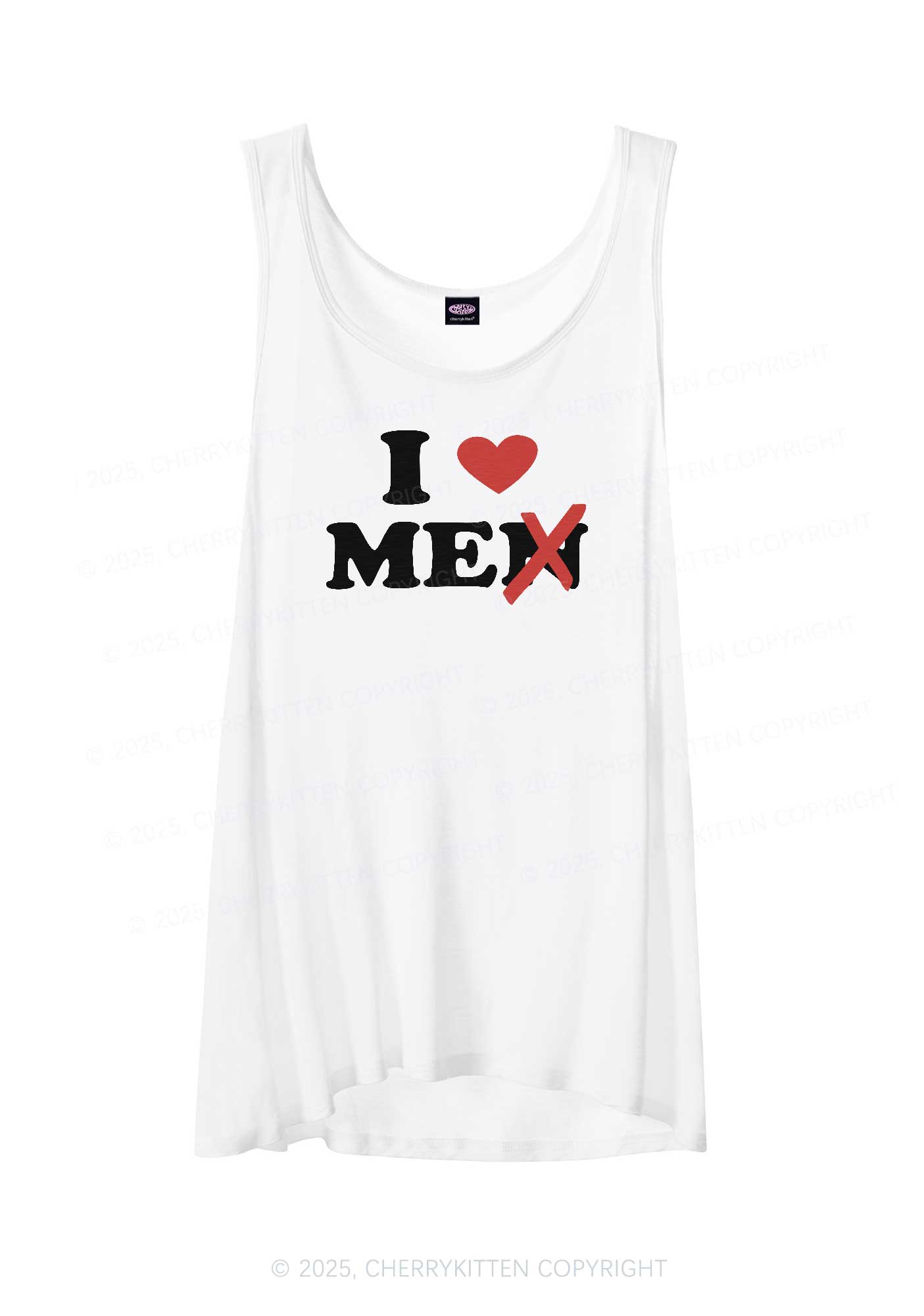 Love Me Not Men Y2K Sheer Boyfriend Tank Cherrykitten
