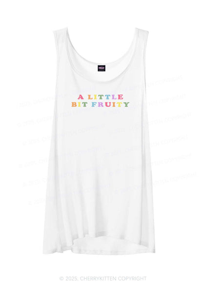 Bit Fruity Pride Y2K Sheer Boyfriend Tank Cherrykitten