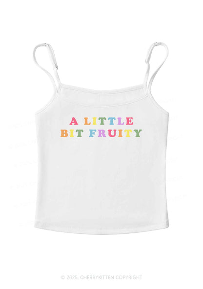 Bit Fruity Pride Y2K Spaghetti Strap Cami Cherrykitten