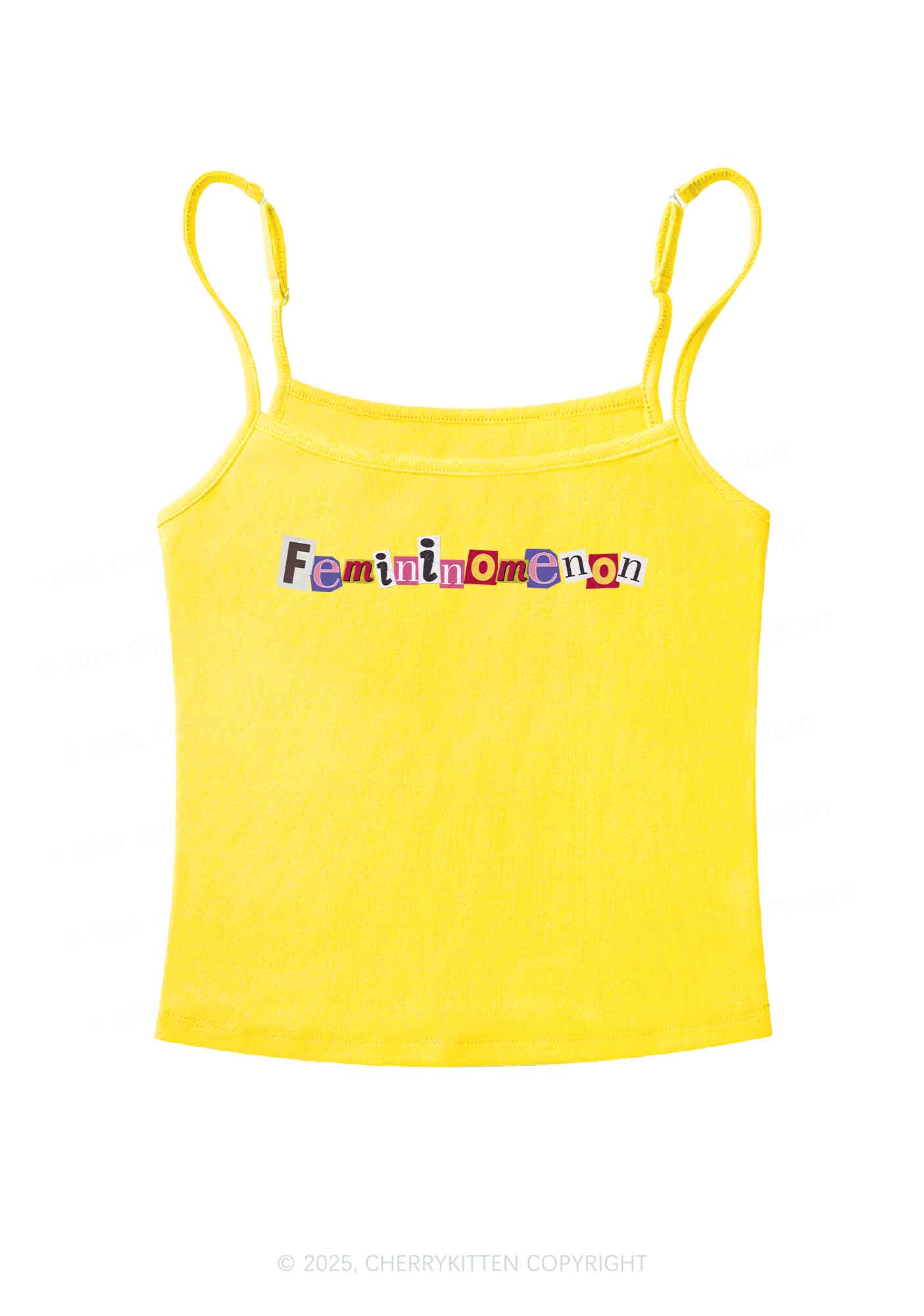 Femininomenon Pride Y2K Spaghetti Strap Cami Cherrykitten