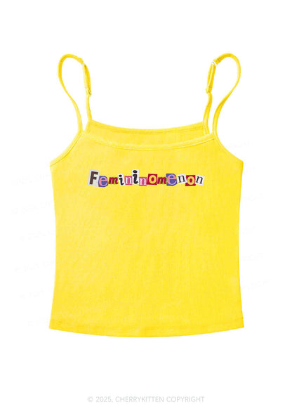 Femininomenon Pride Y2K Spaghetti Strap Cami Cherrykitten