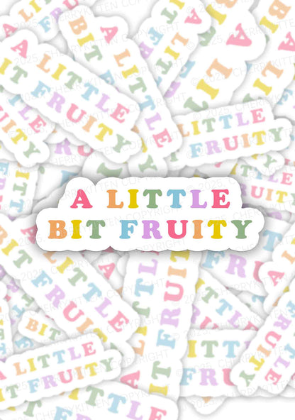 Bit Fruity Pride 1Pc Y2K Sticker Cherrykitten