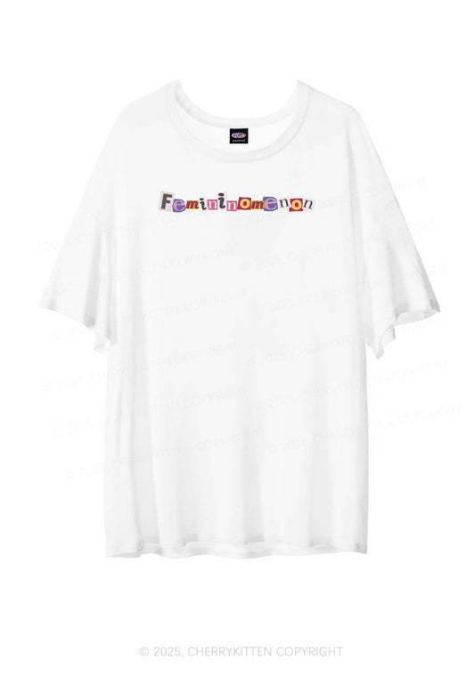 Femininomenon Y2K Sheer Boyfriend Tee Cherrykitten