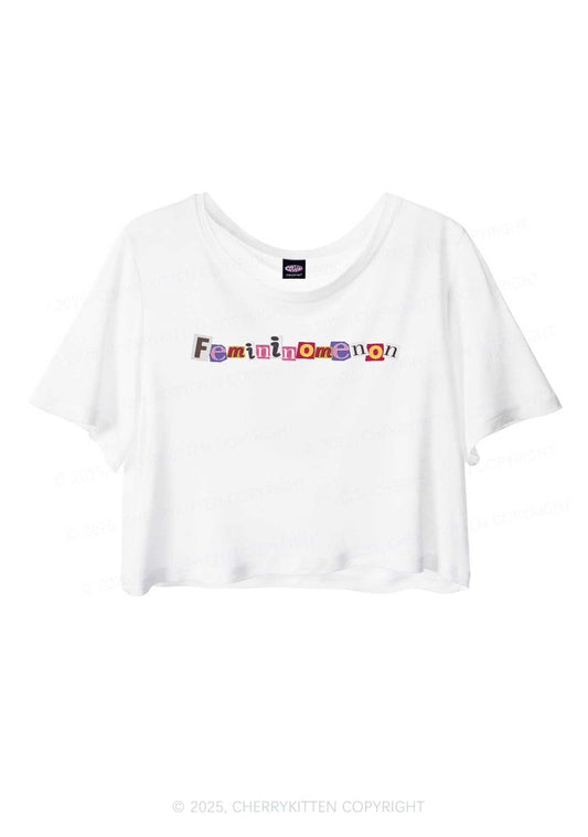 Femininomenon Y2K Sheer Crop Tee Cherrykitten