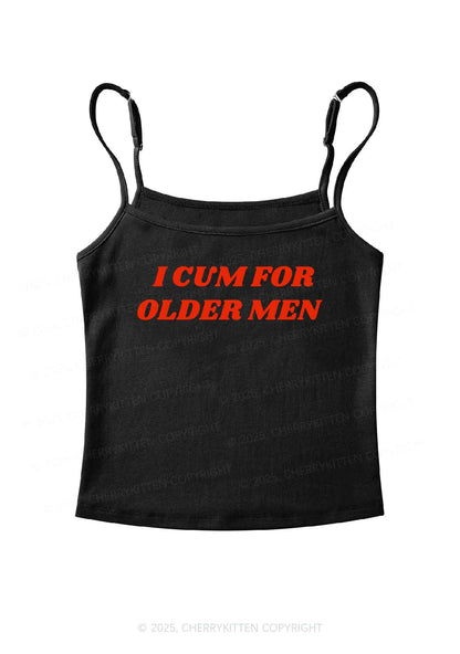 Come For Older Men Y2K Spaghetti Strap Cami Cherrykitten