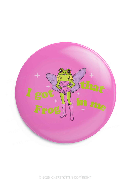 I Got That Frog 1Pc Y2K Pin Badge Cherrykitten