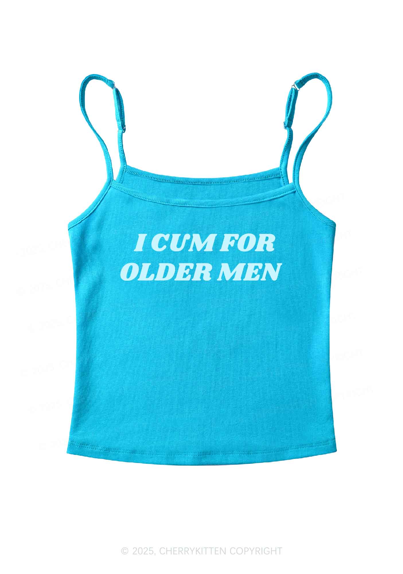Come For Older Men Y2K Spaghetti Strap Cami Cherrykitten