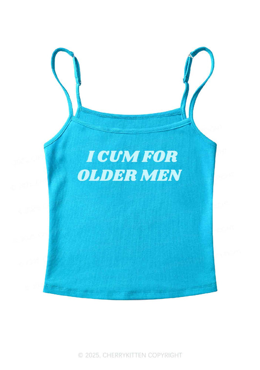 Come For Older Men Y2K Spaghetti Strap Cami Cherrykitten