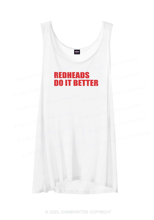 Redheads Do It Better Y2K Sheer Boyfriend Tank Cherrykitten