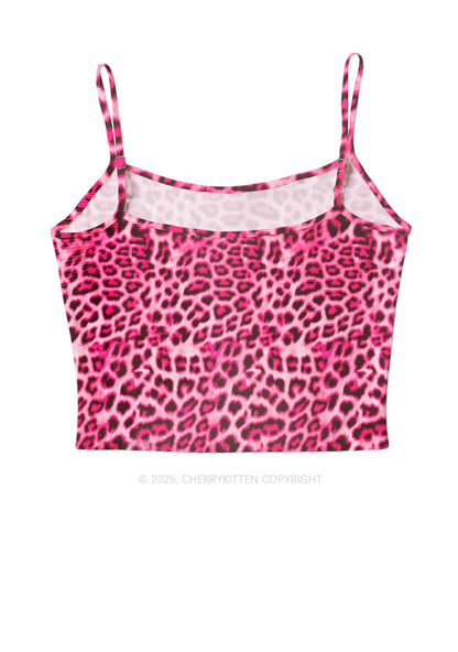 Pink Leopard Y2K Mesh Cami Tank Cherrykitten