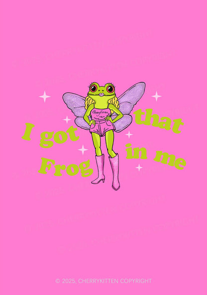 I Got That Frog 1Pc Y2K Pin Badge Cherrykitten