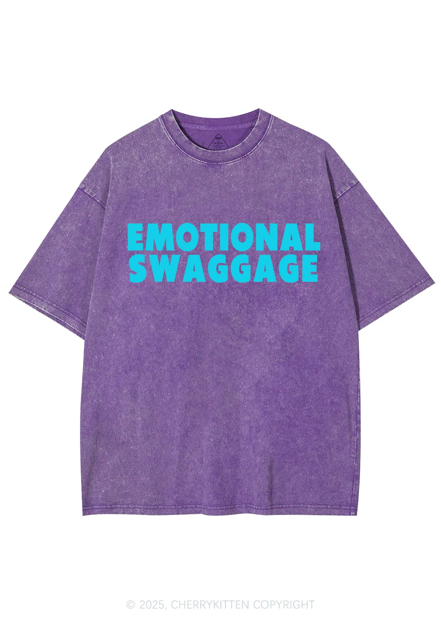 Emotional Swaggage Y2K Shirts Washed Tee Cherrykitten