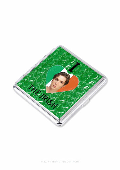 I Love The Irish Custom Photo St Patricks Y2K Cigarette Case Cherrykitten