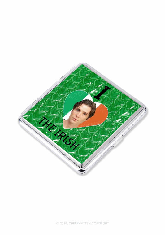 I Love The Irish Custom Photo St Patricks Y2K Cigarette Case Cherrykitten