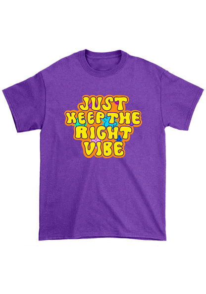 Just Heep The Right Vibe Bangtan Kpop Chunky Shirt