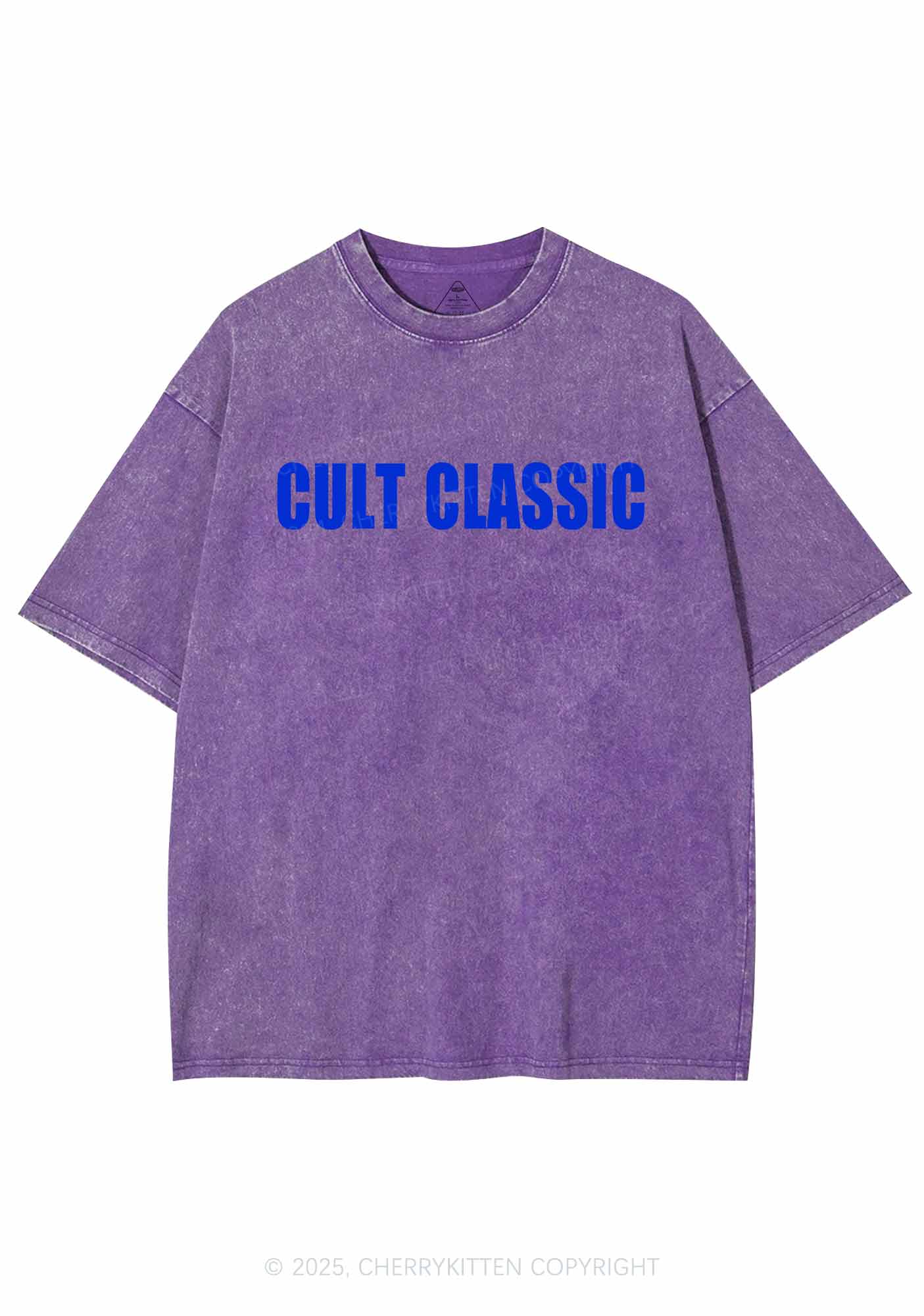 Cult Classic Y2K Shirts Washed Tee Cherrykitten