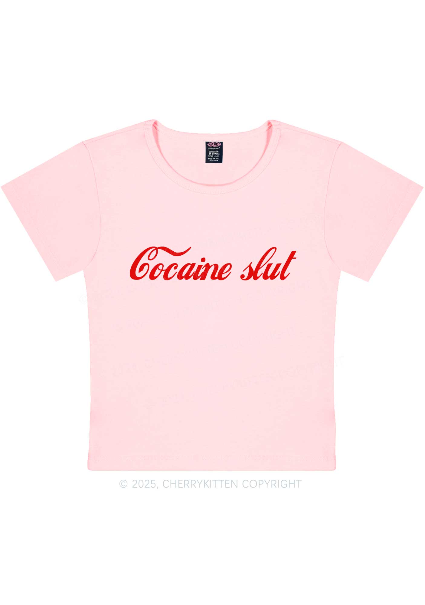Cola Slxt Y2K Baby Tee Cherrykitten