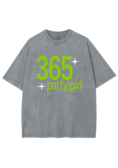 Party Girl Y2K Shirts Washed Tee Cherrykitten