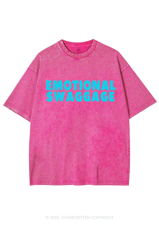 Emotional Swaggage Y2K Shirts Washed Tee Cherrykitten