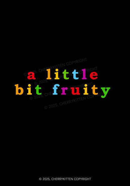 A Little Bit Fruity Pride 1Pc Y2K Pin Badge Cherrykitten