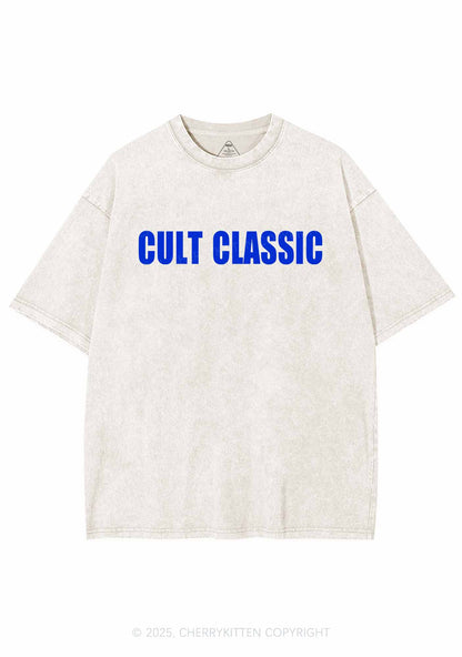 Cult Classic Y2K Shirts Washed Tee Cherrykitten
