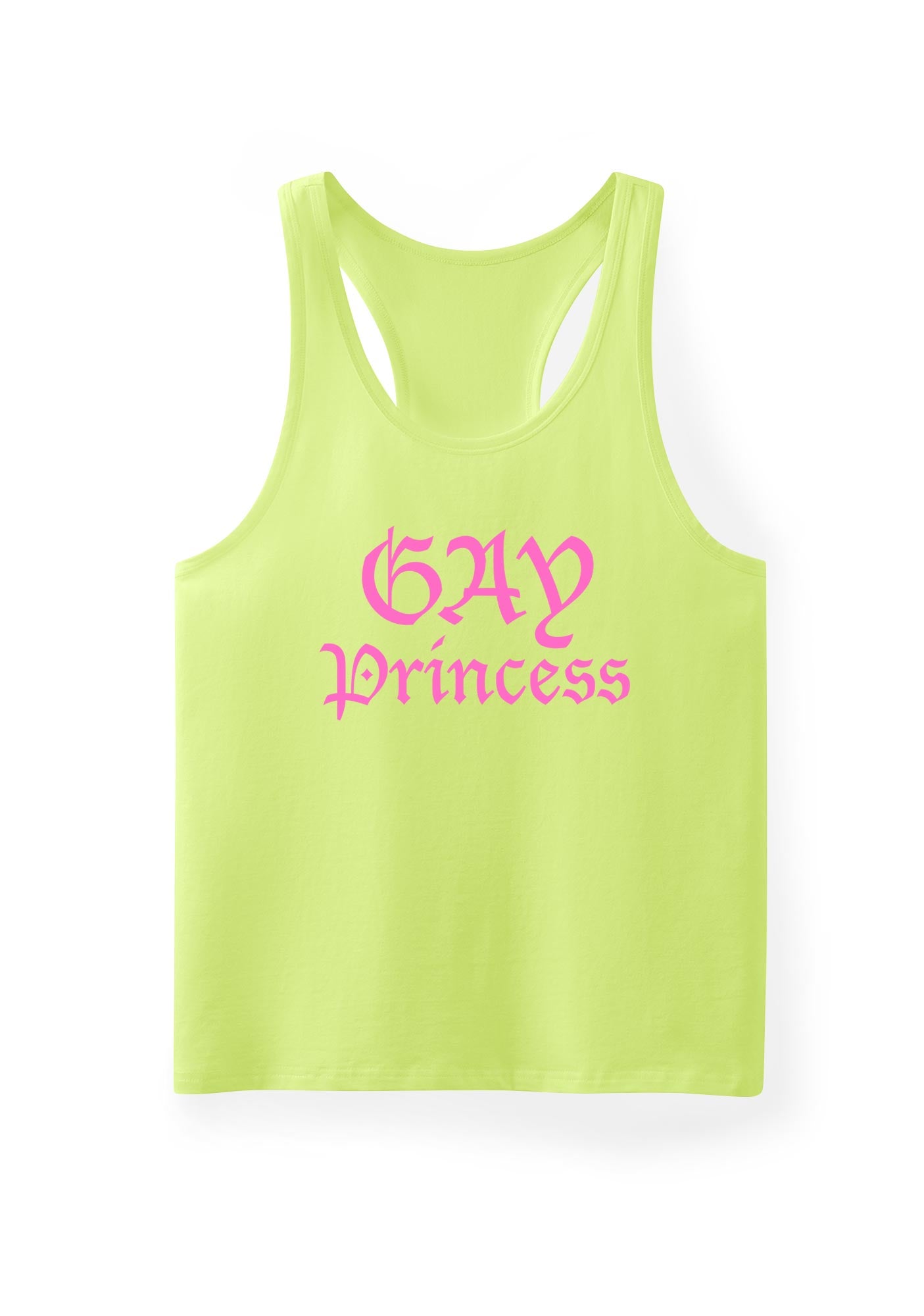 Gay Princess Pride Y2K Men Racerback Tank Top Cherrykitten