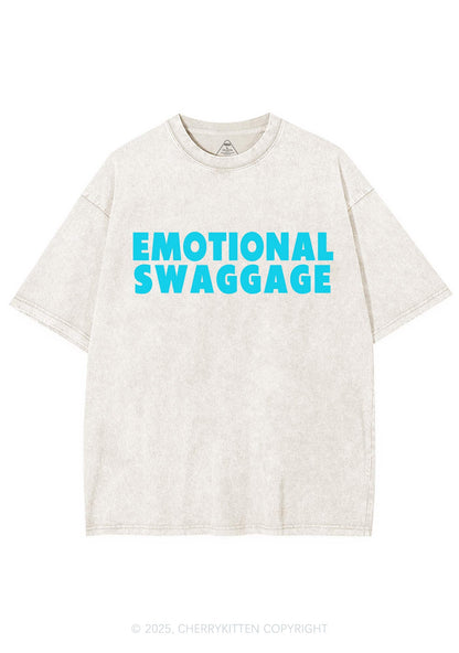 Emotional Swaggage Y2K Shirts Washed Tee Cherrykitten