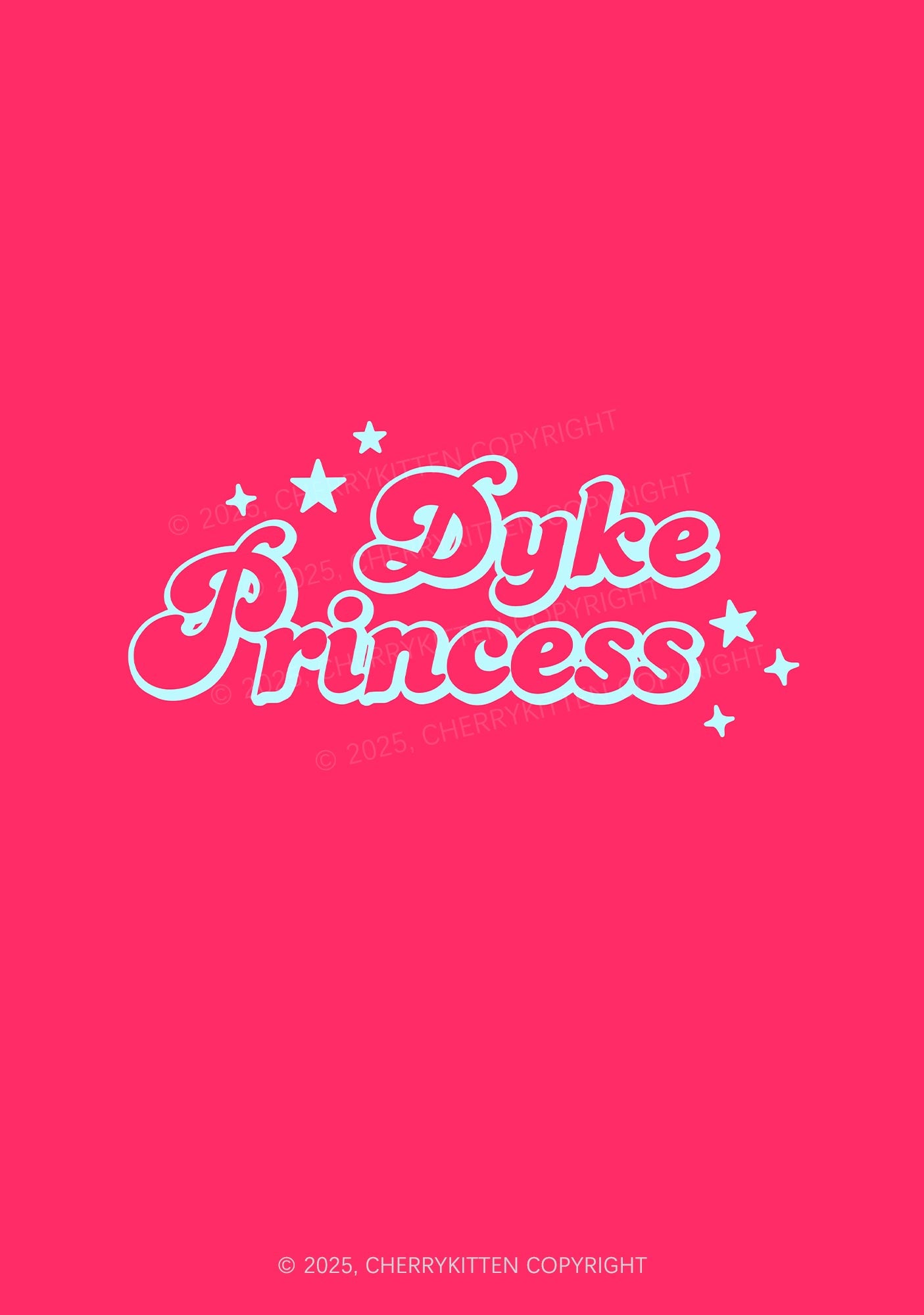 Dyke Princess Pride 1Pc Y2K Pin Badge Cherrykitten