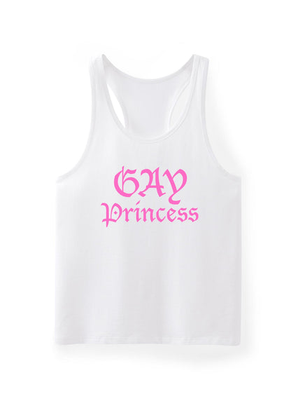 Gay Princess Pride Y2K Men Racerback Tank Top Cherrykitten