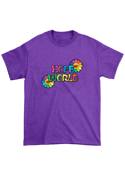 Hope World Flower Bangtan Kpop Chunky Shirt