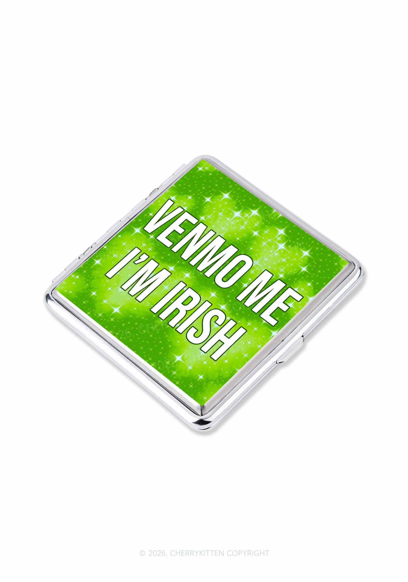 Venmo Me Im Irish St Patricks Y2K Cigarette Case Cherrykitten