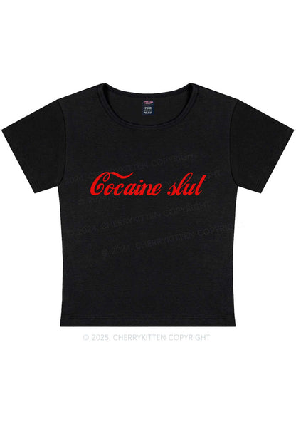 Cola Slxt Y2K Baby Tee Cherrykitten