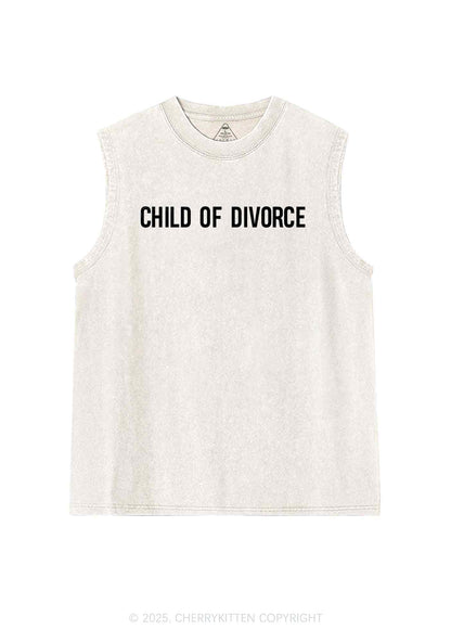 Child Of Divorce Y2K Washed Tank Cherrykitten