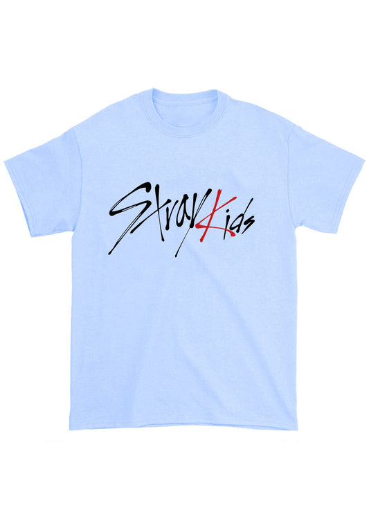 Skz Logo Kpop Chunky Shirt