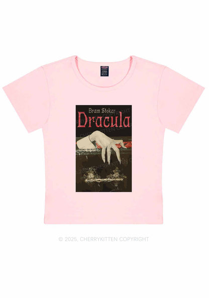 Halloween Creepy Claw Y2K Baby Tee Cherrykitten