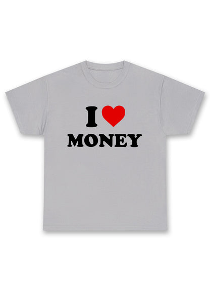 I Love Money Chunky Shirt